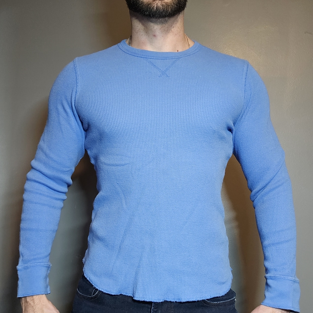 Urban Pipeline Blue Thermal Shirt
